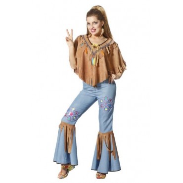 Deguisement Hippie Woodstock Dame