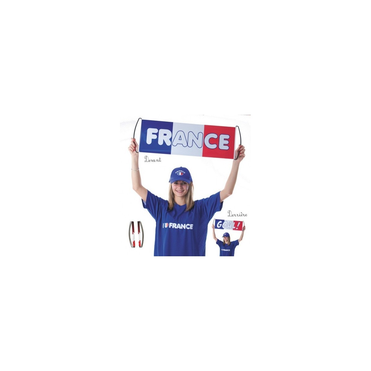 Bannière de supporter FRANCE
