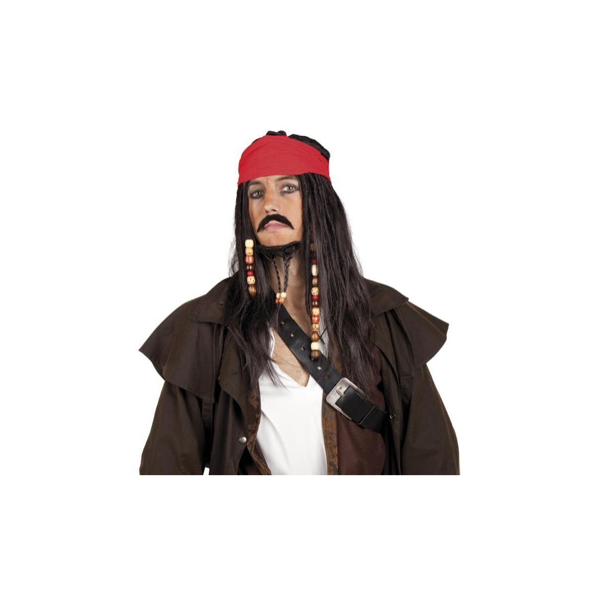 Perruque Pirate des Caraïbes
