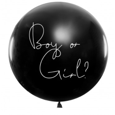 Ballon Gender Reveal Fille