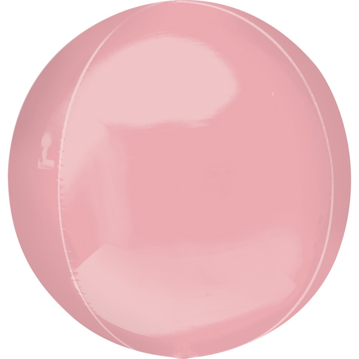 Ballon Orbz rose pastel 40 cm