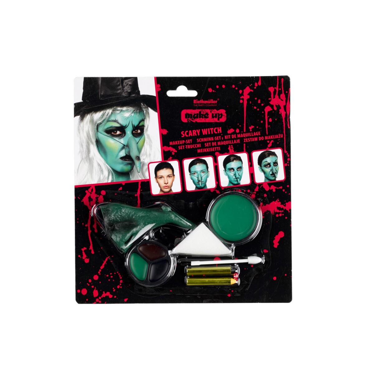 Kit Maquillage Sorcière Halloween
