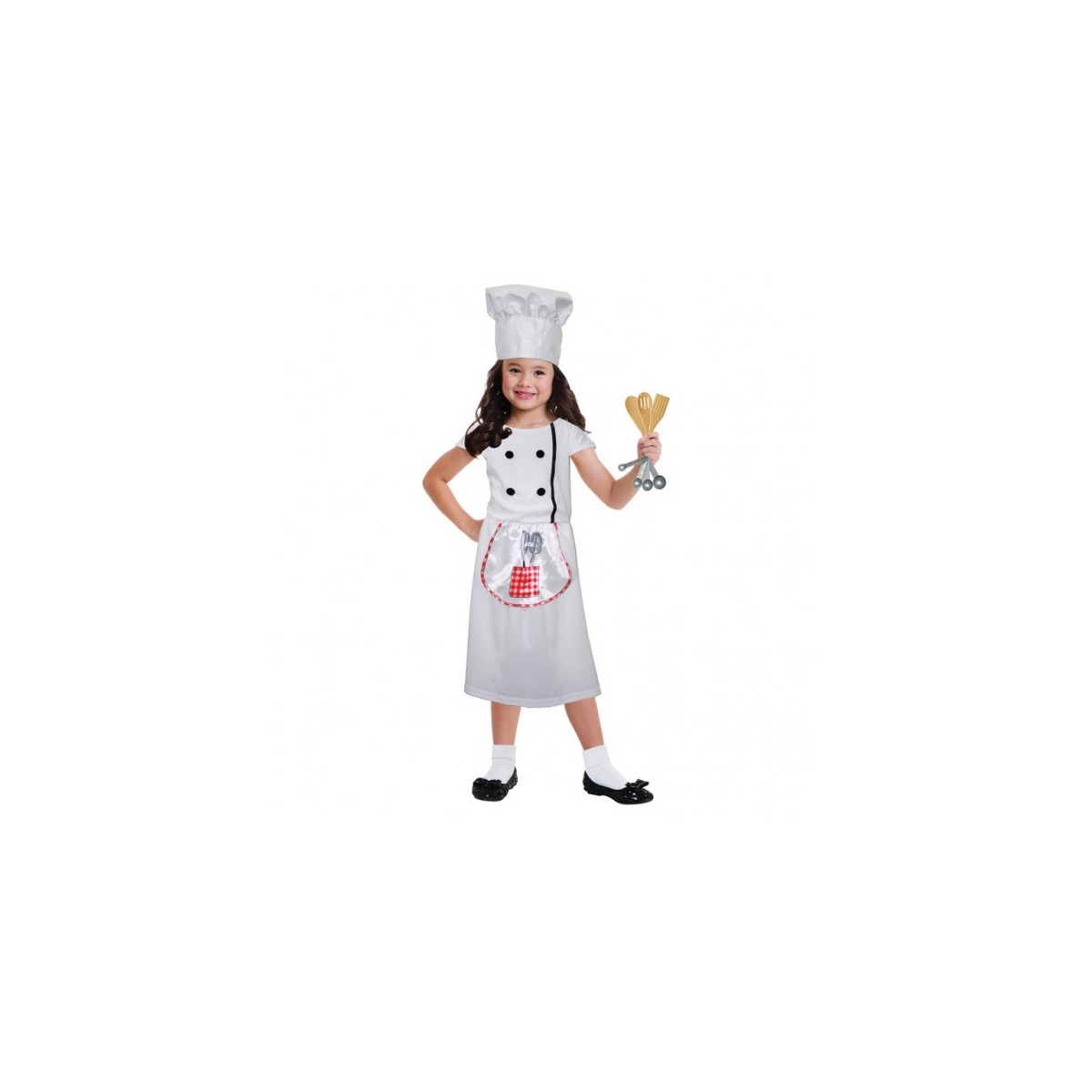 Déguisement Costume Chef cuisinier fille 997571