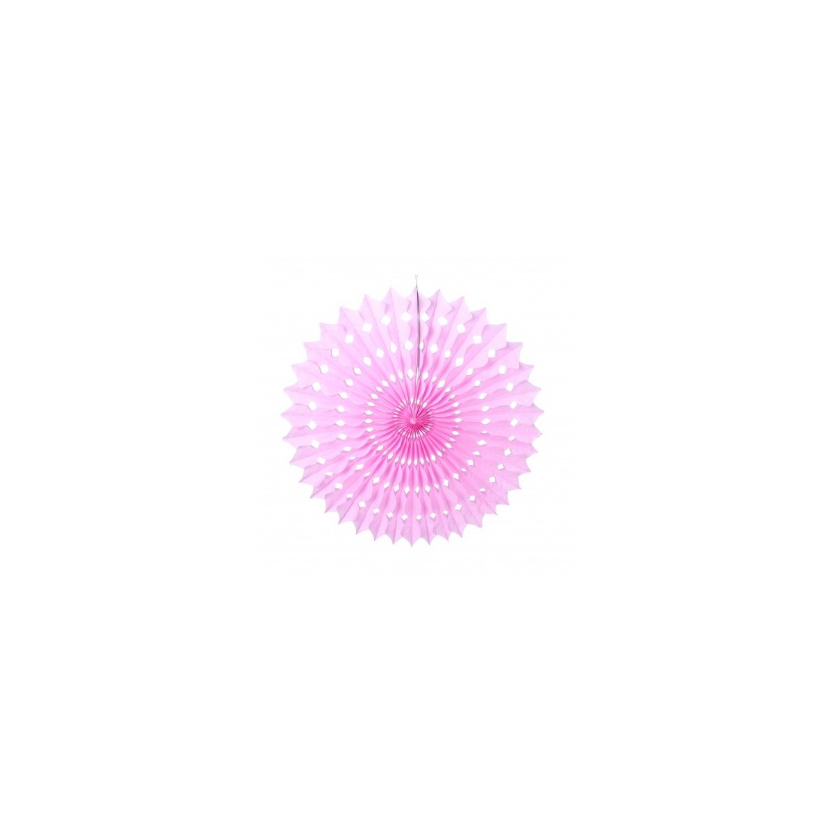 Mini éventail bubble gum 20 cm