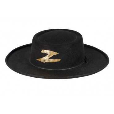 Chapeau noir Z le Justicier