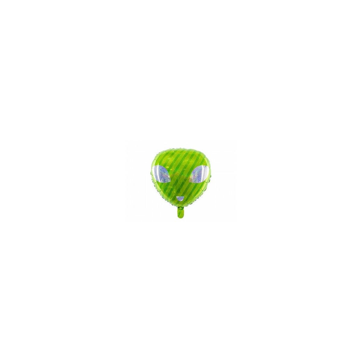 Ballon Ovni métallisé vert