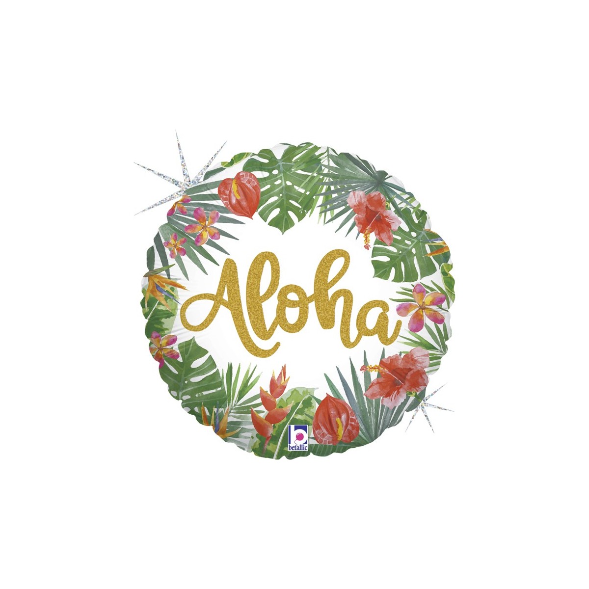 Ballon métallisé Aloha