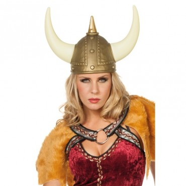 Casque viking avec cornes