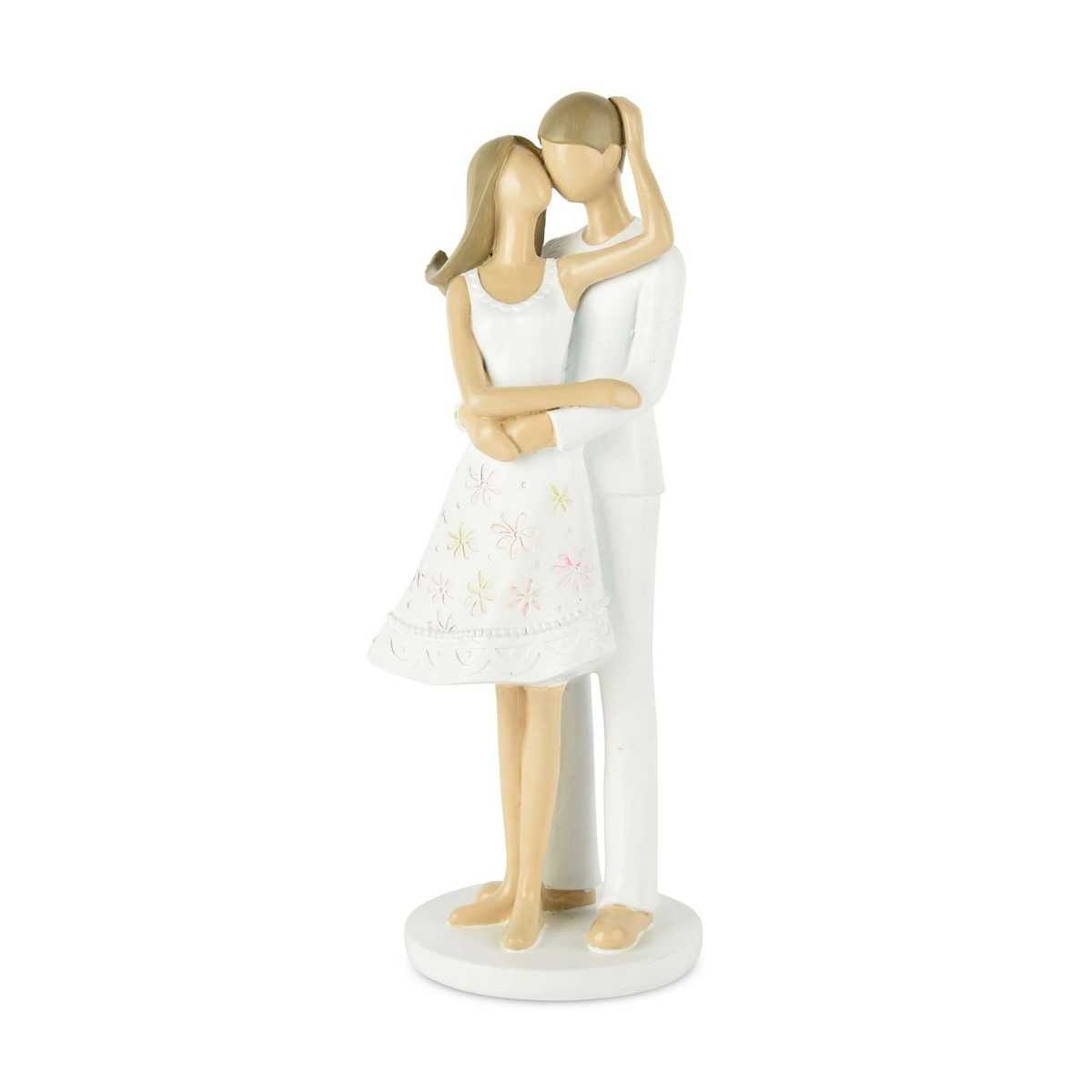 Figurine Jeunes mariés en résine 25 cm