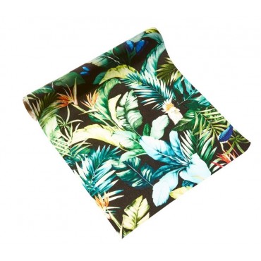 Chemin de table Tropical Cacatoes