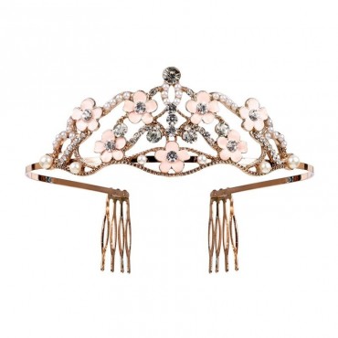 Couronne Suzanne rose gold/rose