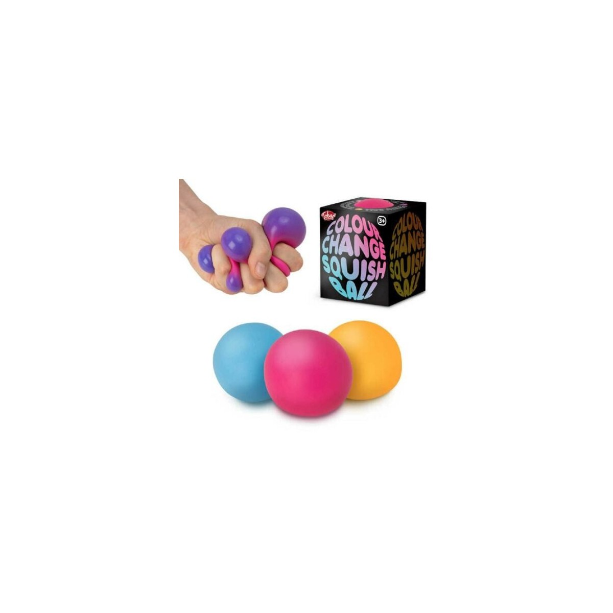 Squish Ball couleur changeante  TOBAR