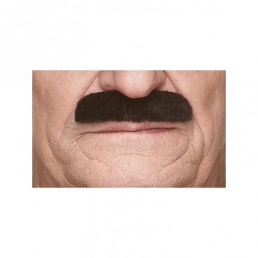 Moustache Officer noire