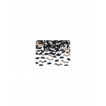 Confettis Chauve-souris noir/or