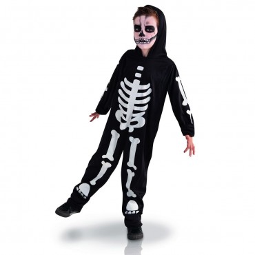 Combinaison squelette enfant phosphorescente