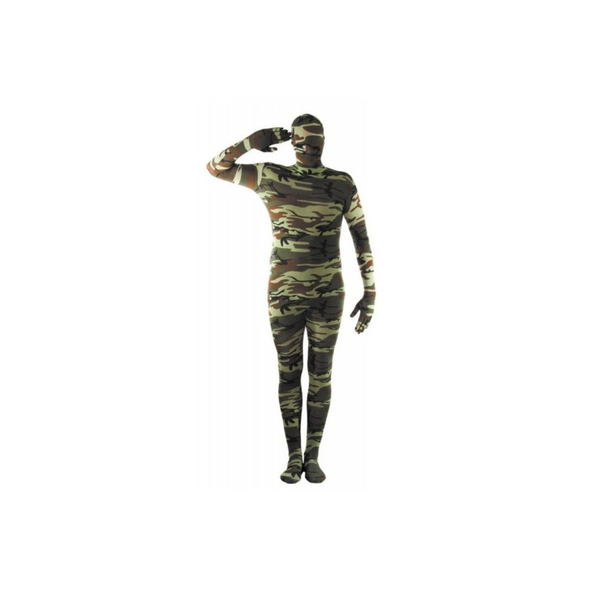 Déguisement Combinaison Frott'Man Soldat Camouflage