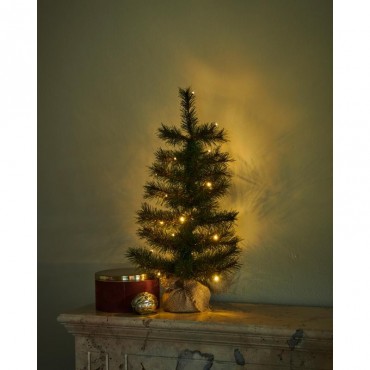 Sapin de Noël Alvin lumineux , H60cm