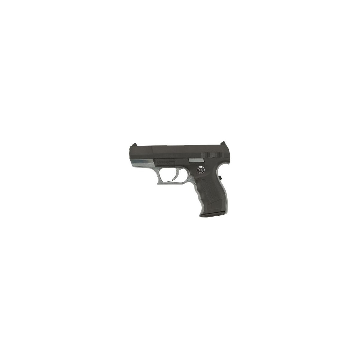 Pistolet Euro-Cop - 13 coups - 16,5cm - Métal - SCHRODEL