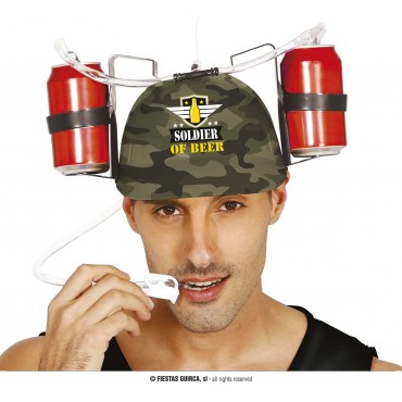 Casque pour boissons Soldier of Beer