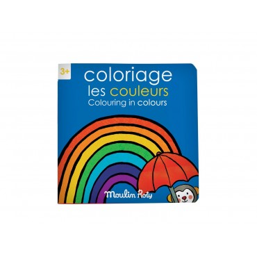 Cahier de coloriage Les couleurs Les Popipop  - MOULIN ROTY
