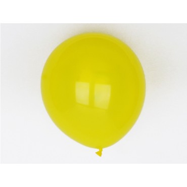 10 Ballons latex jaune