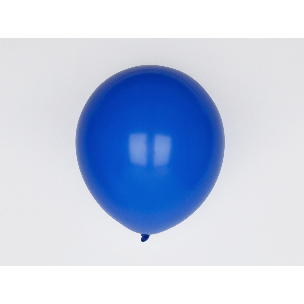 10 Ballons latex bleu marine