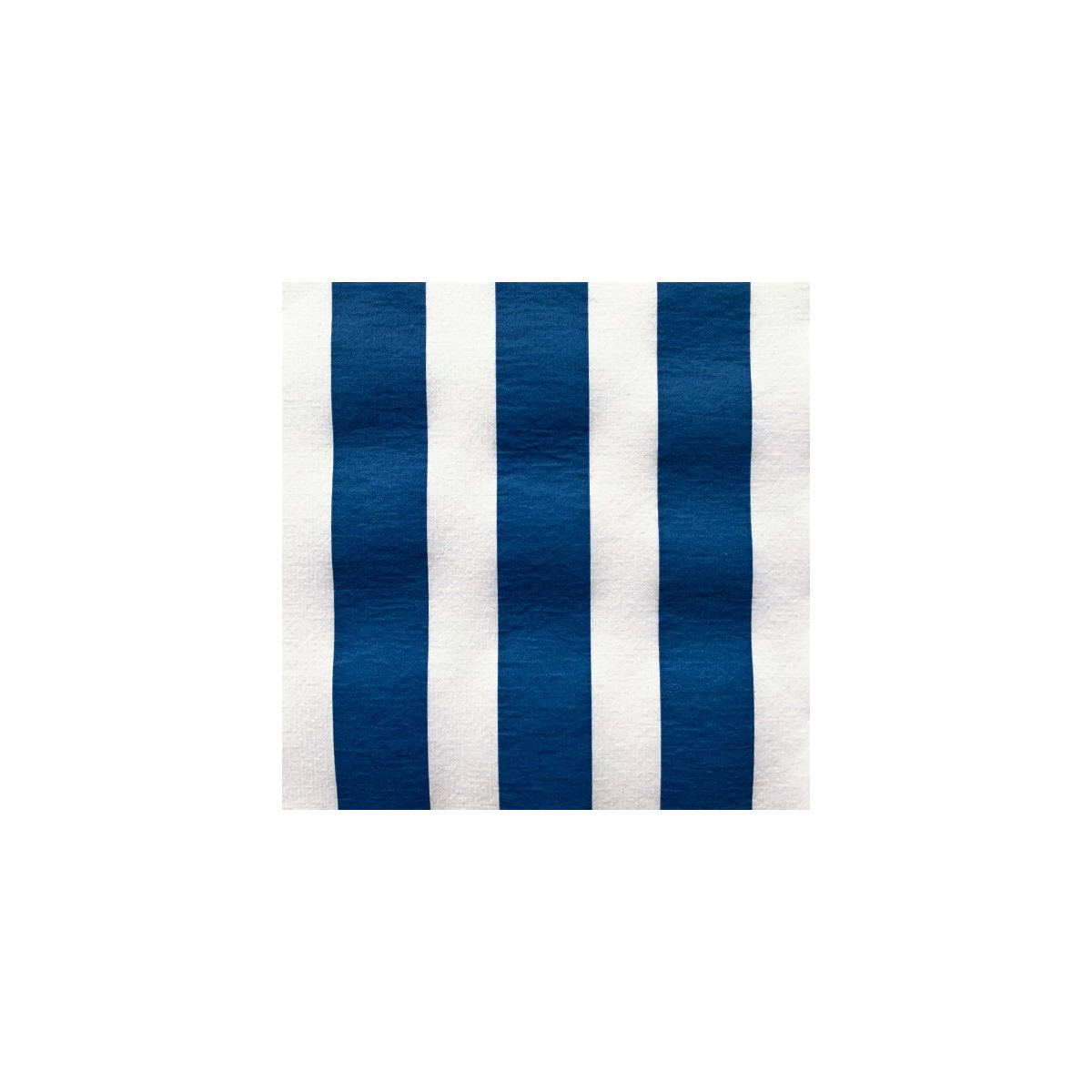 20 Serviettes rayées bleu marine - 40 x 40 cm
