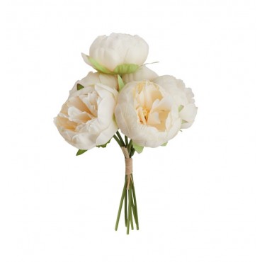 Petit bouquet de roses blanches