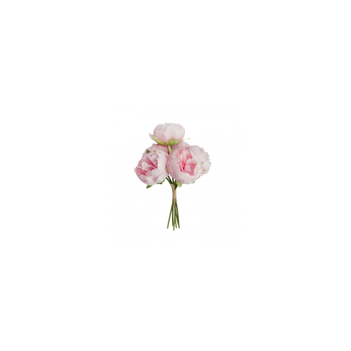Petit bouquet de pivoines roses