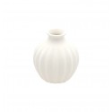 Vase céramique blanc 9.5 cm x 10.5 cm