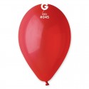 100 Ballons latex - rouge mat Ø30 cm