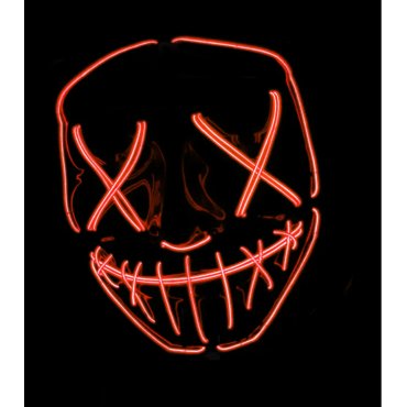 Led Mask Nightmare Red