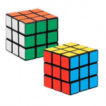 Set de 2 mini casse-têtes Cubes magiques