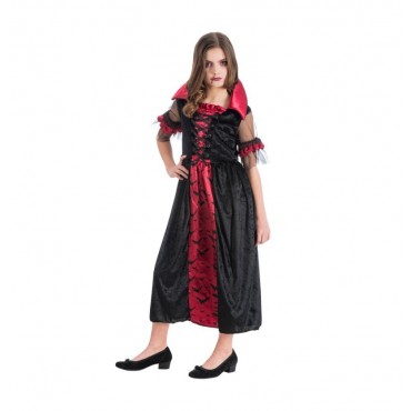 Déguisement longue robe Fille Vampiresse Tessa