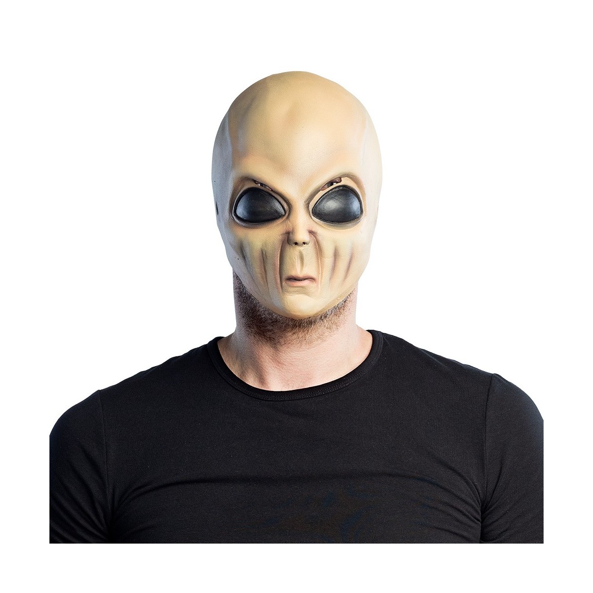 Masque tête latex Alien