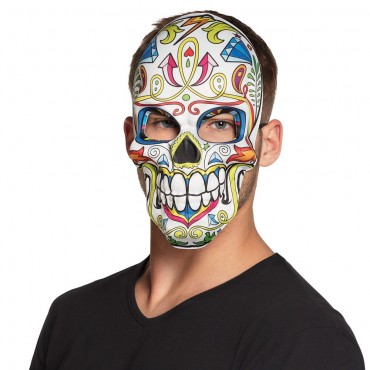 Masque visage Mr Day of the dead