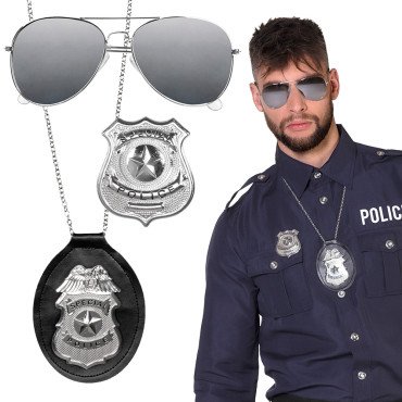 Set d'accessoires de police