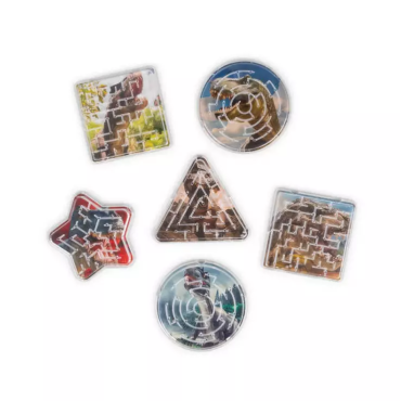 6 Mini labyrinthes...