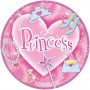 8 Assiettes Princesse - 23 cm