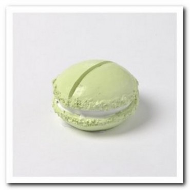 porte nom macaron vert anis