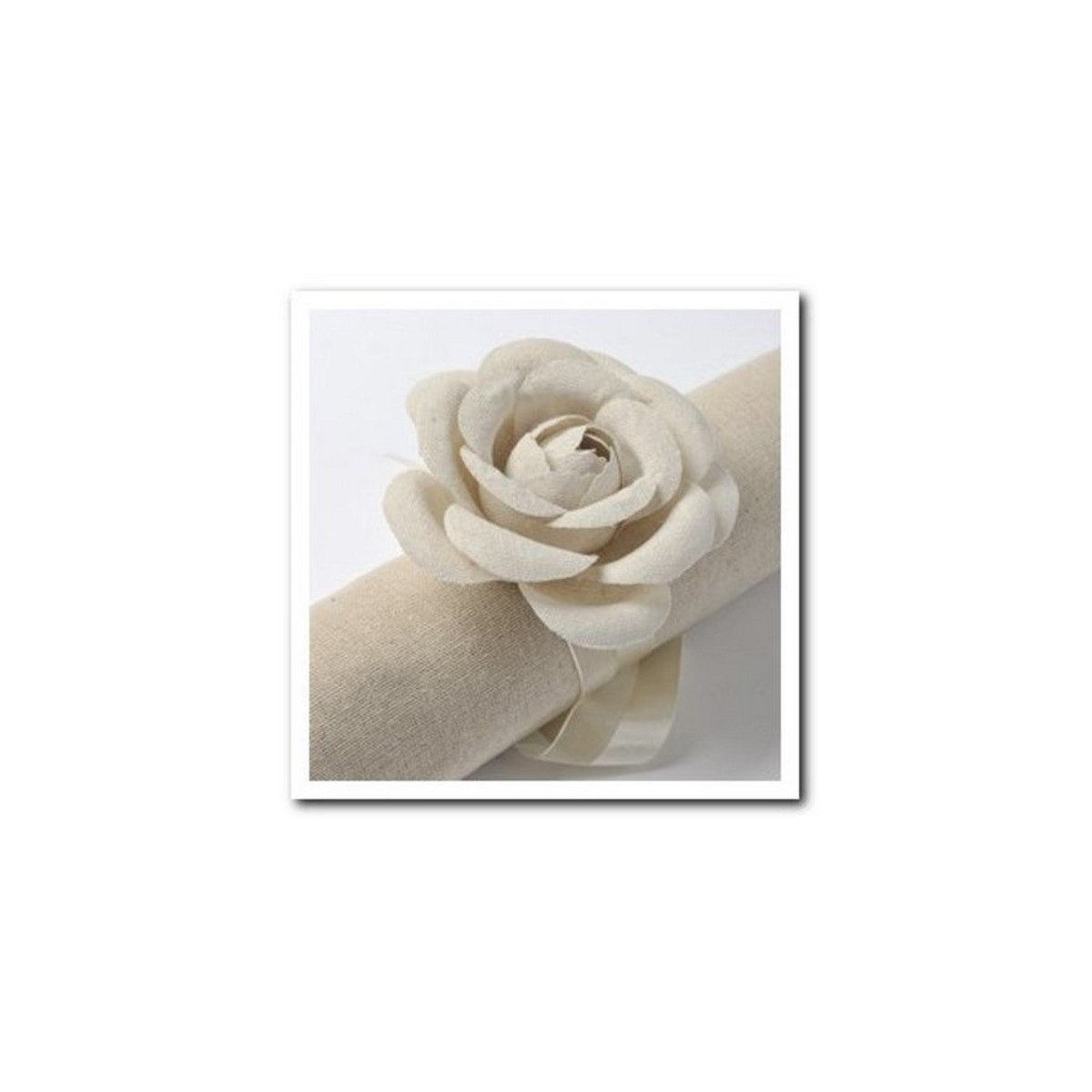 roses lin decoration mariage