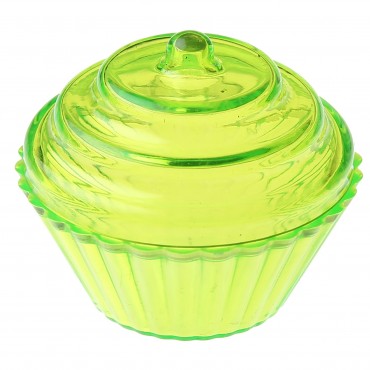 Boîtes à cupcake  - translucide & vert 