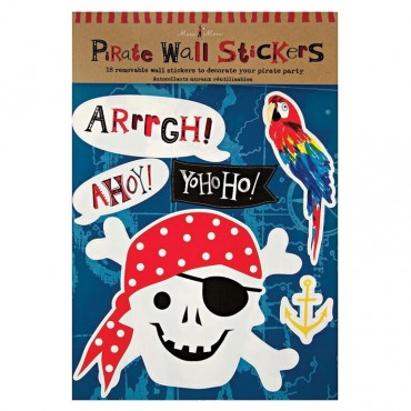 stickers mural pirate