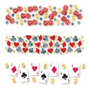 confettis poker carte à jouer