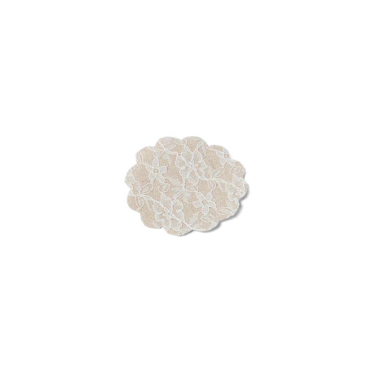 napperons dentelle blanc