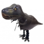 Ballon T-Rex Dinosaure marcheur métallisé