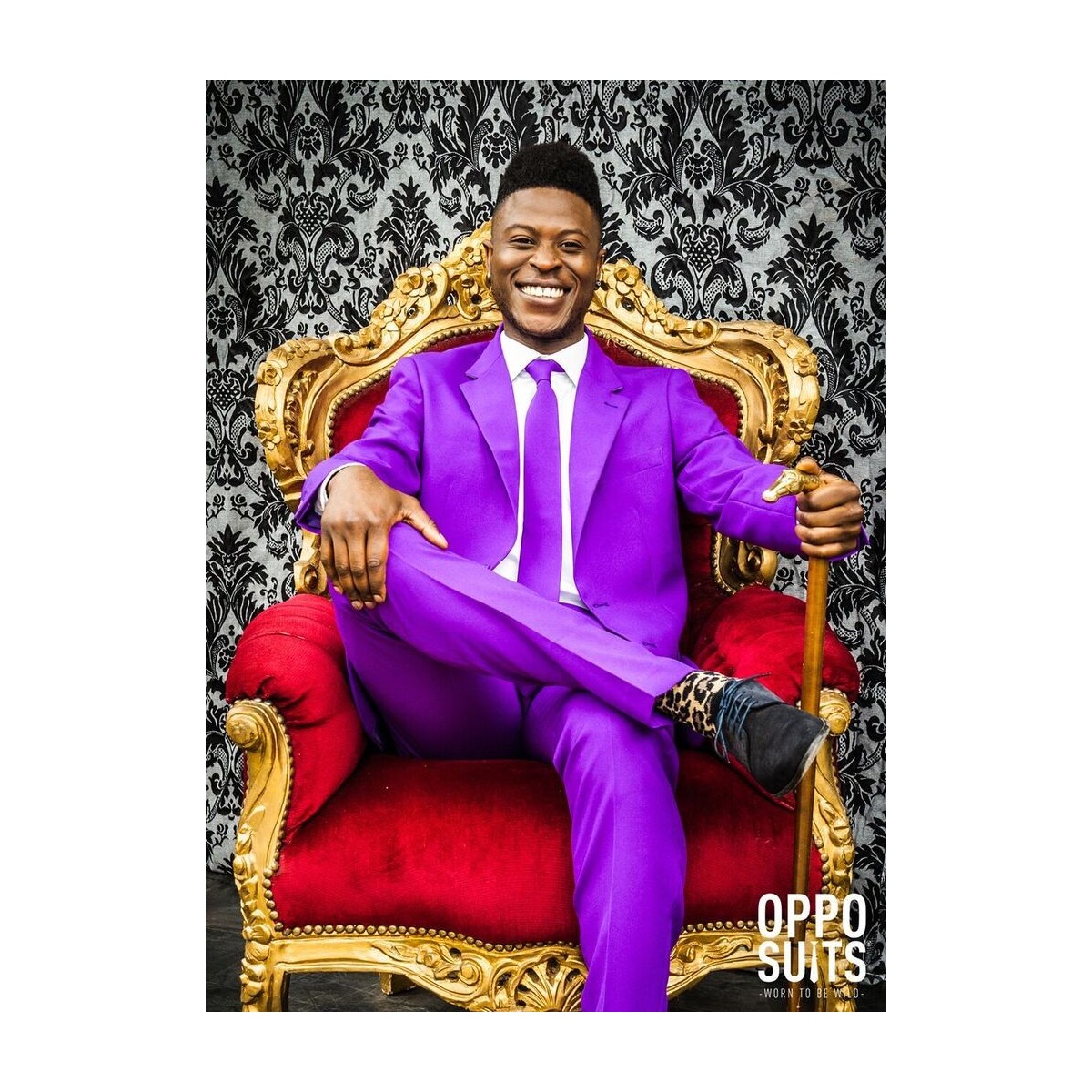 Déguisement Homme Opposuit Violet Déguisement Homme Opposuit Violet