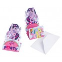 invitations anniversaire my little pony