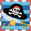 serviettes pirate treasure 