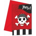 invitations anniversaire pirate